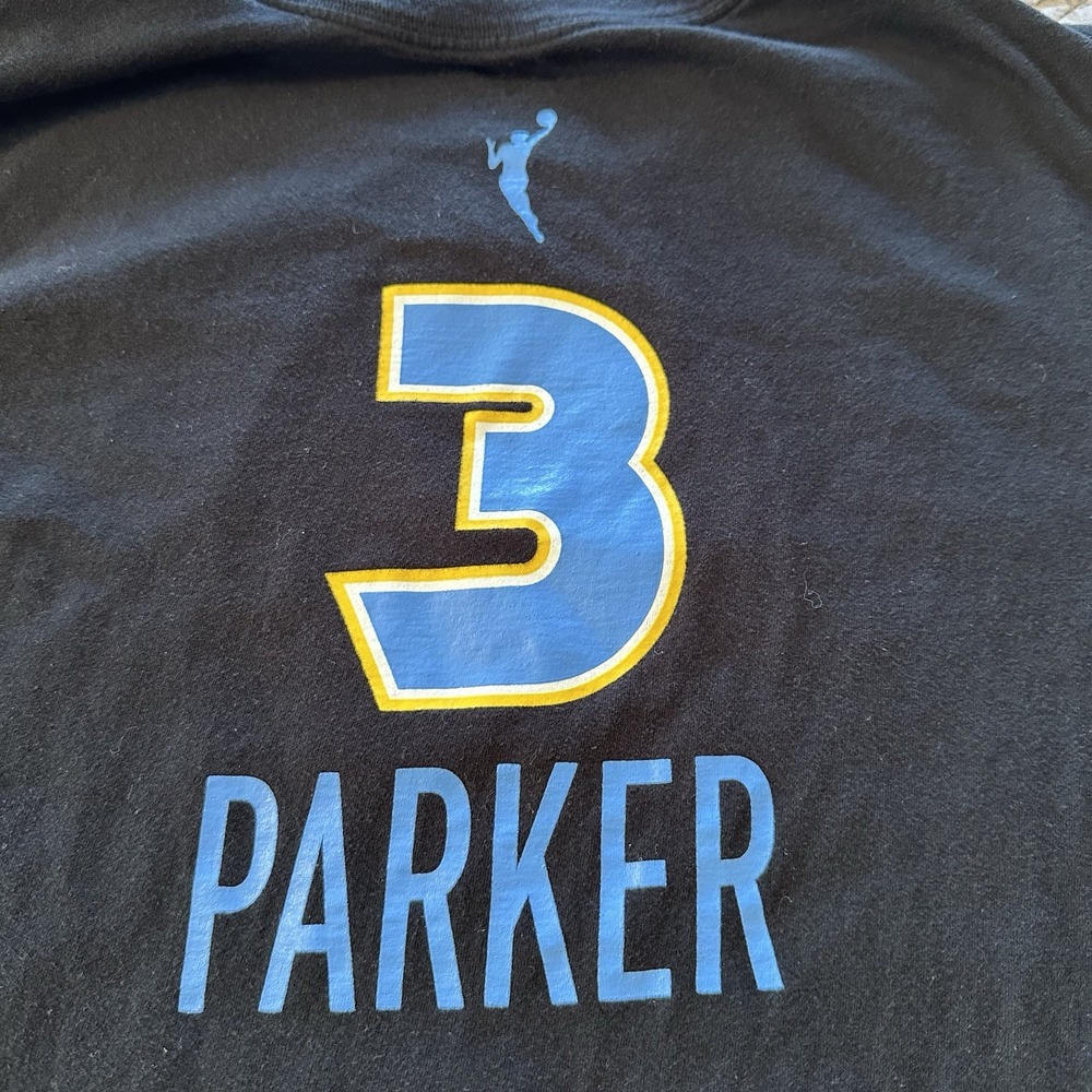 Nike Chicago Sky #3 Parker WNBA Explorer Edition Black T-Shirt Mens L - Picture 7 of 7
